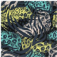 Benjamin Tate Design Animal & Tropical Print Splash Back in Natural