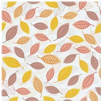 Benjamin Tate Design Small Autumn Leaves Splash Back in Natural