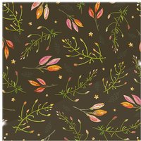 Benjamin Tate Design Green Branches Splash Back in Natural