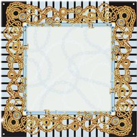 Benjamin Tate Design Golden Chains Splash Back in Natural