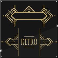 Benjamin Tate Design Art Deco Retro Splash Back in Natural