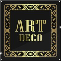 Benjamin Tate Design Art Deco Splash Back in Natural
