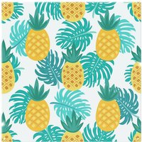 Benjamin Tate Design Pineapples Splash Back in Natural