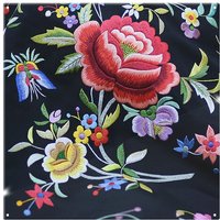 Benjamin Tate Design Vibrant Flowers Splash Back in Natural