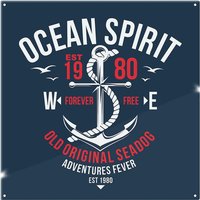 Benjamin Tate Design Ocean Spirit Splash Back in Natural