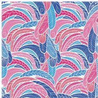 Benjamin Tate Design Boho Pink Splash Back in Natural