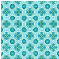 Benjamin Tate Design Green Cool Boho Chic Summer Splash Back in Natural