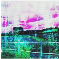 Benjamin Tate Design Fluorescent Countryside Splash Back in Natural
