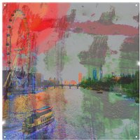Benjamin Tate Design London Thames Splash Back in Natural