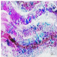 Benjamin Tate Design Pink Wilderness Splash Back in Natural