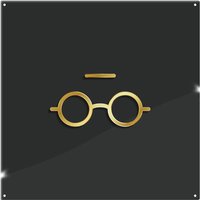 Benjamin Tate Design Unread Gold Splash Back in Natural