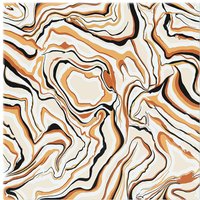 Benjamin Tate Design Warm Toned Liquid Marble Splash Back in Natural
