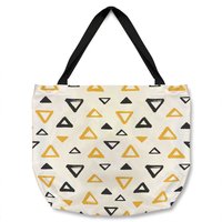 Benjamin Tate Design Egyptian Pyramids Tote bat in Natural