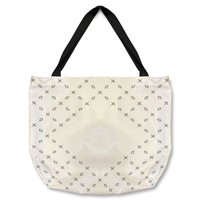 Benjamin Tate Design Crosses & Diamonds Tote bat in Natural