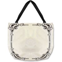 Benjamin Tate Design Decorative Border Tote bat in Natural
