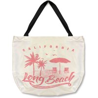 Benjamin Tate Design Cali Long Beach Tote bat in Natural