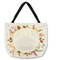 Benjamin Tate Design Autumn Flowers Tote bat in Natural