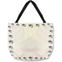 Benjamin Tate Design Eye Of Horus Tote bat in Natural