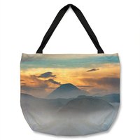 Benjamin Tate Design Bromo in morning time Designer Tote bat Designer Tote bat in Natural