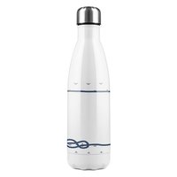 Benjamin Tate Design Rope Doodle Stainless Steel Bottle in Natural