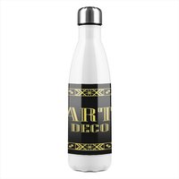 Benjamin Tate Design Art Deco Stainless Steel Bottle in Natural