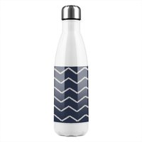 Benjamin Tate Design Zig Zagged Rope Stainless Steel Bottle in Natural