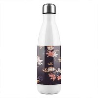 Benjamin Tate Design Blossoming Flowers Stainless Steel Bottle in Natural