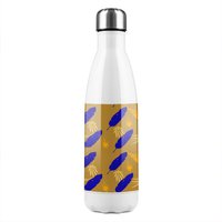 Benjamin Tate Design Trendy Tropical Stainless Steel Bottle in Natural