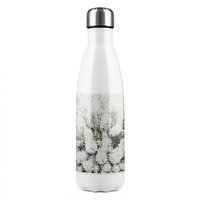 Benjamin Tate Design Beautifully White Stainless Steel Bottle in Natural