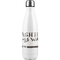 Benjamin Tate Design Fashion This Way Stainless Steel Bottle in Natural
