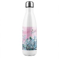 Benjamin Tate Design Berry Sky Stainless Steel Bottle in Natural