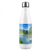 Benjamin Tate Design Beautiful scenery Designer Stainless Steel Bottle in Natural
