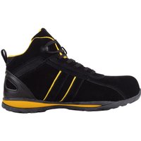 Suede Lace Up Two Tones Safety Work Trainers Sneakers