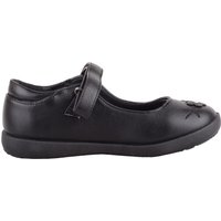 Touch & Close Floral Embellishment Smart School Shoes 13