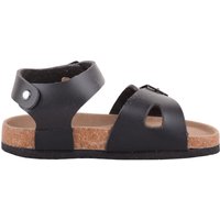 Easy Buckle Up Summer Holiday Beach Sandals Brown 9