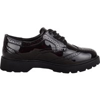 Lace Up Faux Leather Smart School Brogue Shoe 13