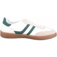 ABSOLUTE FOOTWEAR Men's Mens Easy Slip On Lace Up Casual Smart Trainers Sneakers in White | Size: 7
