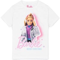 Barbie Girl's Kids Short Sleeved T-Shirt (White) in White | Size: 11-12 Years
