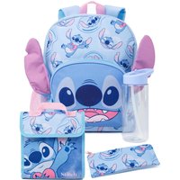 Disney Kids 4 Piece Backpack Set (Purple) in Blue
