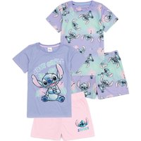 Disney Girl's Kids Short Sleeve Short Leg Pyjama Set (Multicoloured) | Size: 8-9 Years