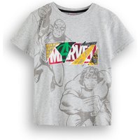Marvel Kids Short Sleeved T-Shirt (Grey) in Grey | Size: 7-8 Years