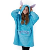 Disney Girl's Kids Blanket Hoodie (Light Blue) in Blue | Size: 9-13 Years