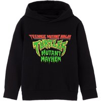 Teenage Mutant Ninja Turtles Boy's Kids Hoodie (Black) in Black | Size: 9-10 Years