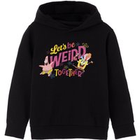 SpongeBob SquarePants Girl's Kids Hoodie (Black) in Black | Size: 13-14 Years