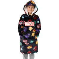 Marvel Boy's Kids Blanket Hoodie (Multicoloured)