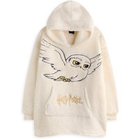 Harry Potter Girl's Kids Blanket Hoodie (Beige) in Beige