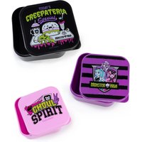 Monster High Women's 3 Piece Snack Pot Set | Multicoloured | Official Merch