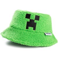 Minecraft Boy's Kids Bucket Hat (Green) in Green