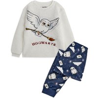 Harry Potter Girl's Kids Long Sleeve Long Leg Pyjama Set (Multicoloured) | Size: 13-14 Years