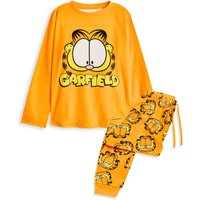 Garfield Women's Long Sleeve Long Leg Pyjama Set | Orange | Official Merch | Size: Medium